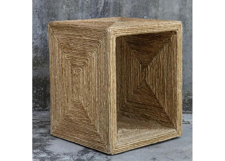 Rora Coastal Woven Side Table