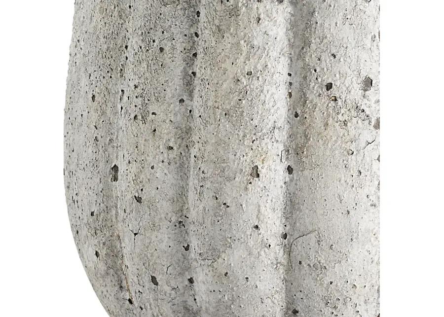 Weathered Stone Finish Ceramic Base Table Lamp