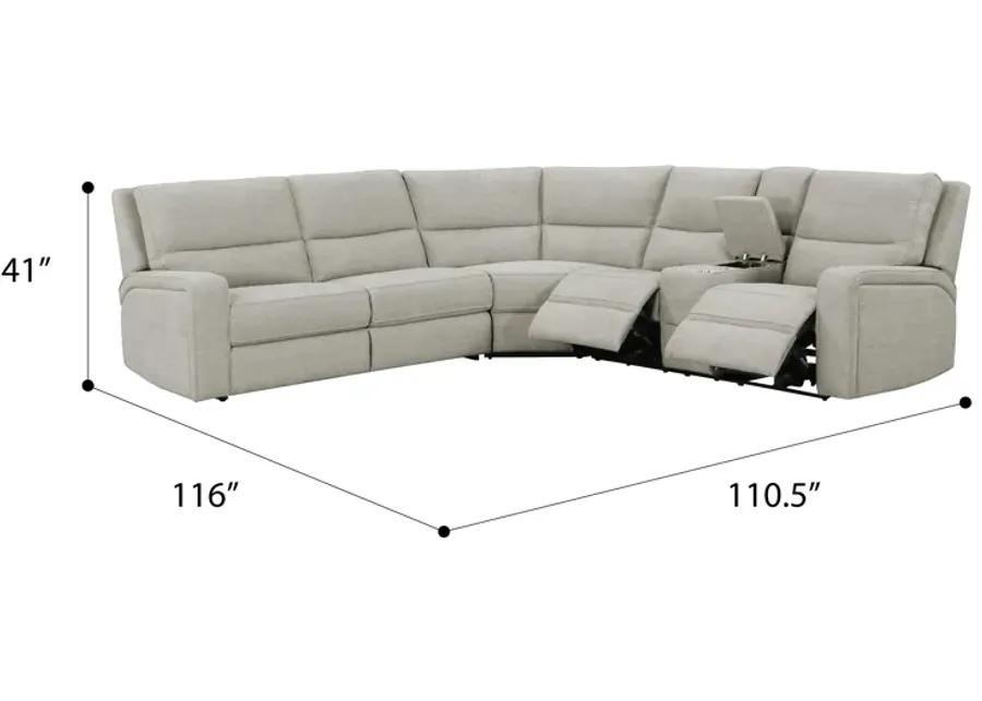 Medford Power 3-Seat Reclining Sectional