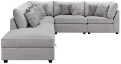 Cambria 6-Piece Upholstered Modular Sectional