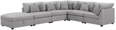 Cambria 6-Piece Upholstered Modular Sectional