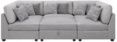 Cambria 6-Piece Upholstered Modular Sectional