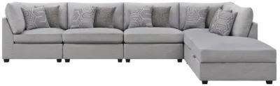 Cambria 6-Piece Upholstered Modular Sectional