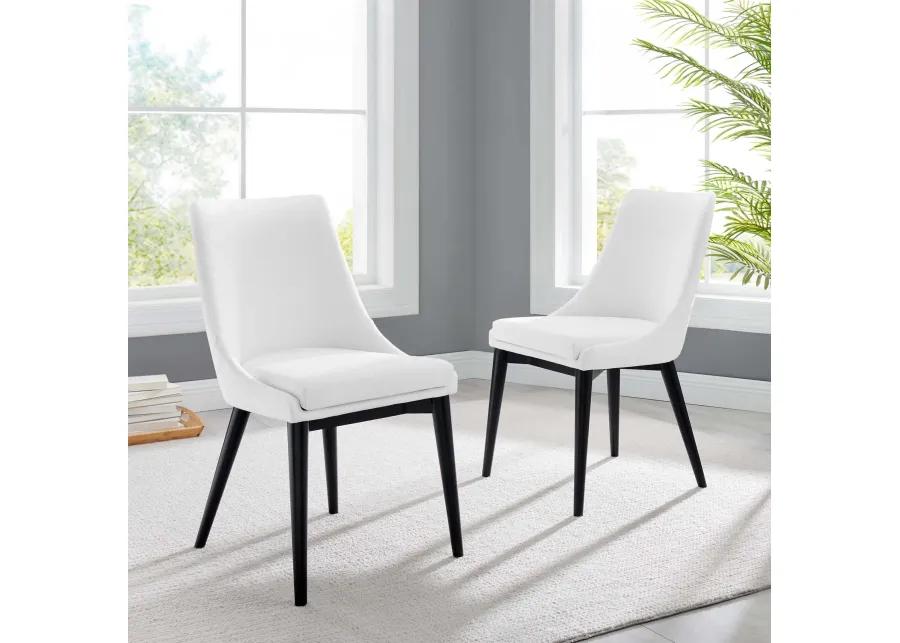 Viscount Dining Side Chair Fabric Set of 2