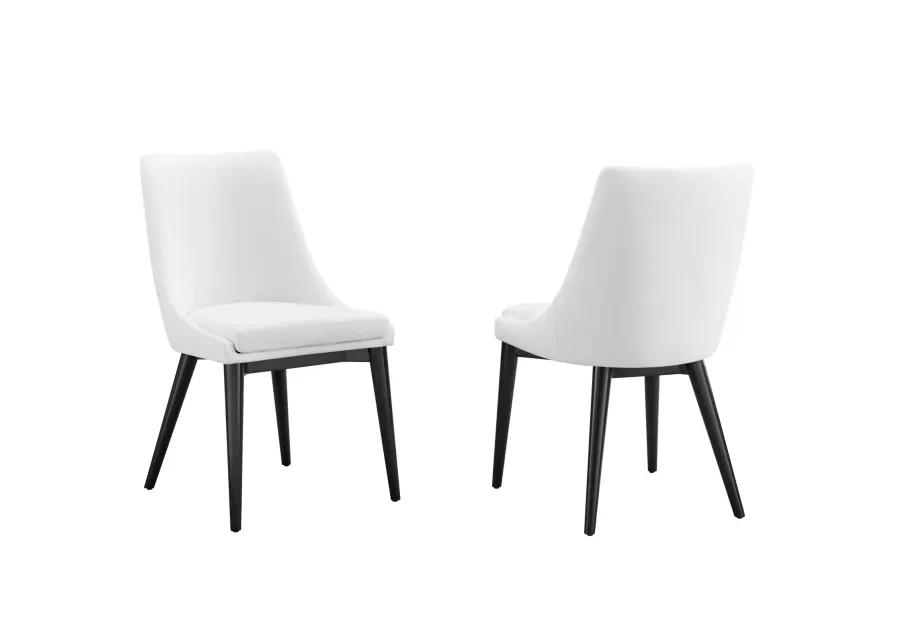 Viscount Dining Side Chair Fabric Set of 2