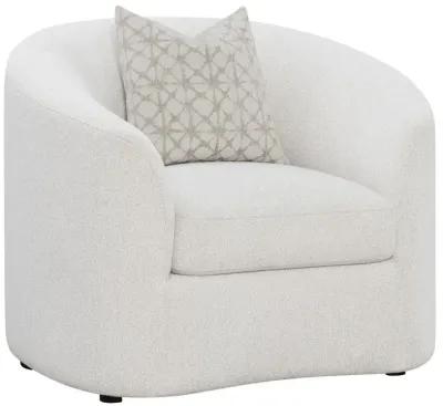 Rainn 3-piece Upholstered Tight Back Living Room Set Latte