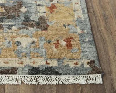 Belmont Dk. Gray  Hand Spun Wool 6' x 9' Rectangle Rug