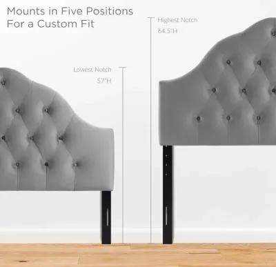 Sovereign Full Diamond Tufted Performance Velvet Headboard