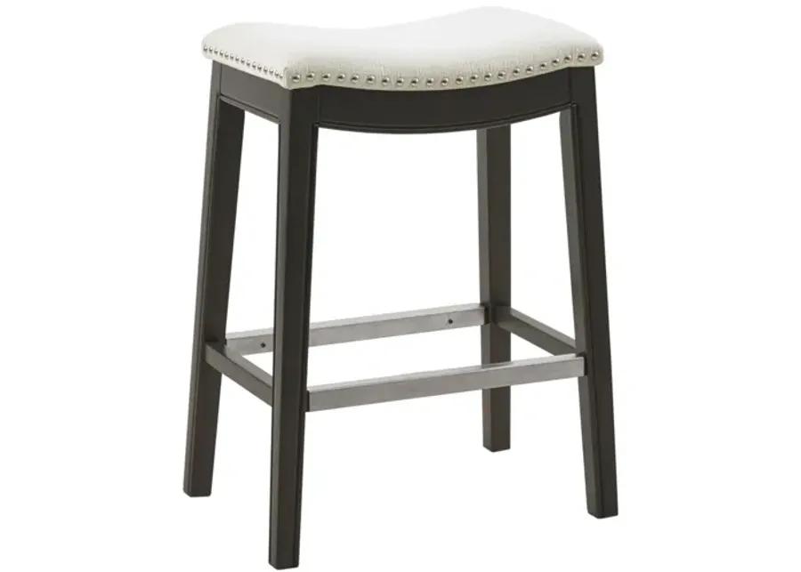 Madison Park Belfast Cream Counter Stool