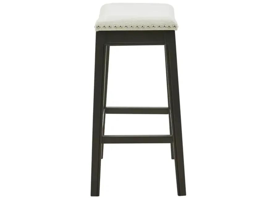 Madison Park Belfast Cream Counter Stool