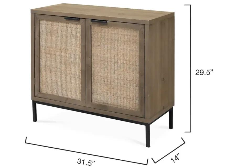 Reed 2-Door Accent Cabinet