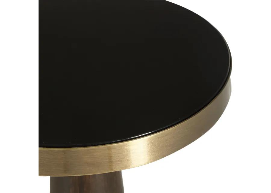 Fortier Black Accent Table