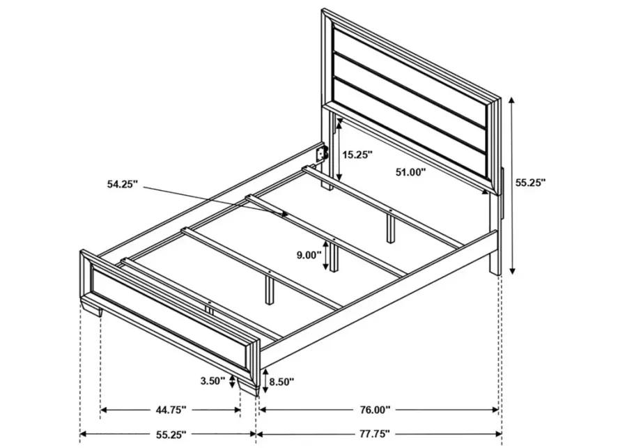 Crewkerne Panel Bed