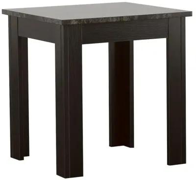 Rhodes 3-piece Faux-marble Top Occasional Table Set Black