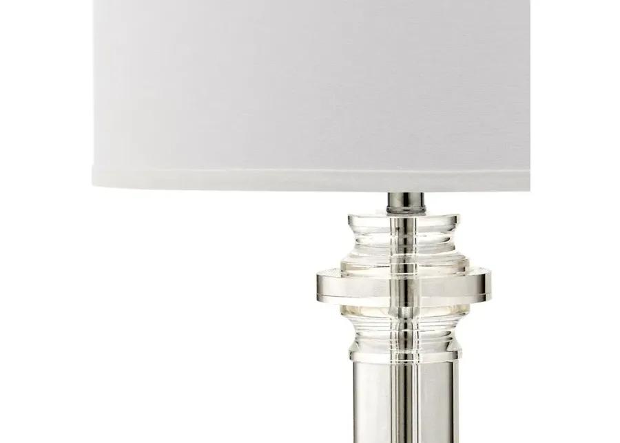 Nina 30-Inch H Crystal Column Lamp