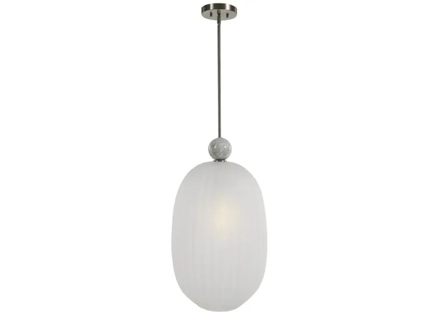 Crème Oversized 1 Light Pendant