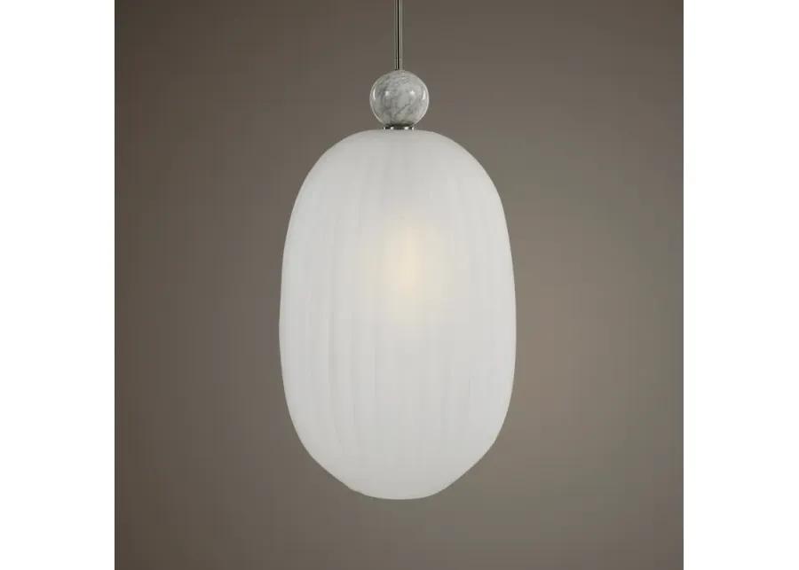 Crème Oversized 1 Light Pendant