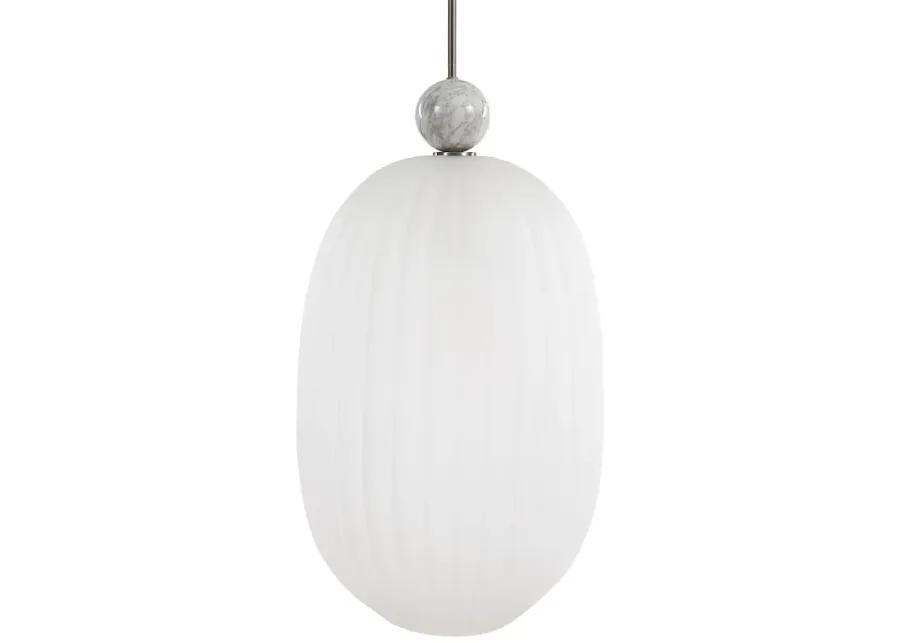 Crème Oversized 1 Light Pendant