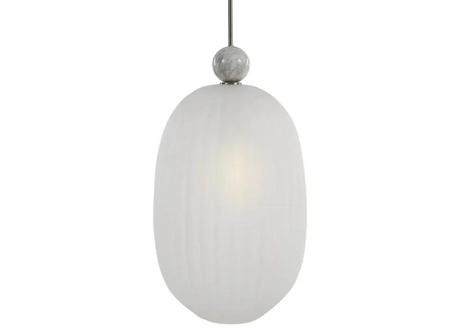 Crème Oversized 1 Light Pendant