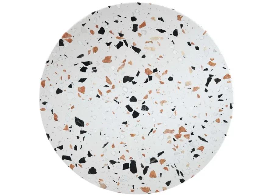 Lippa 20" Round Terrazzo Side Table