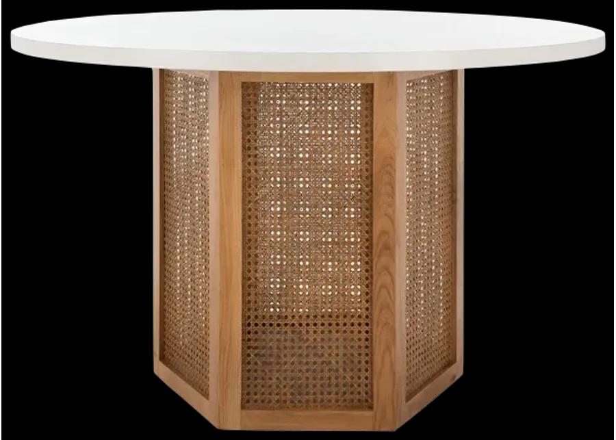 DANEZ CANE DINING TABLE