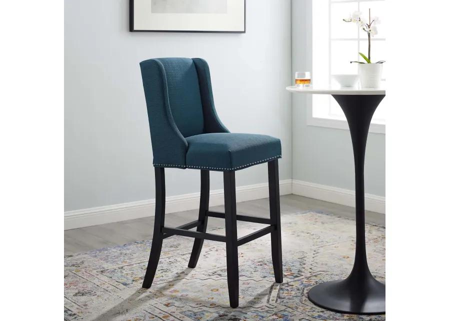 Baron Upholstered Fabric Bar Stool