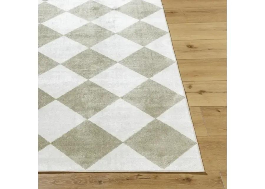 Lillian LLL-2374 2'2" x 3'9" Machine Woven Rug