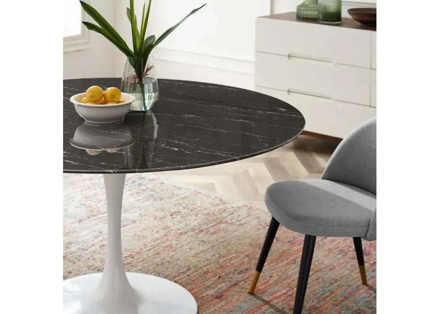 Lippa 54" Artificial Marble Dining Table