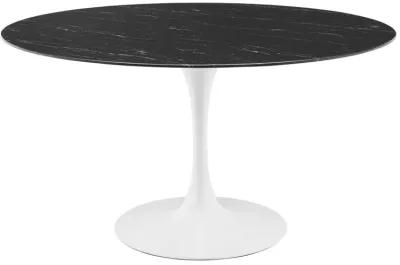 Lippa 54" Artificial Marble Dining Table