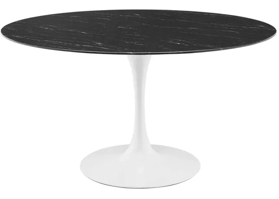 Lippa 54" Artificial Marble Dining Table