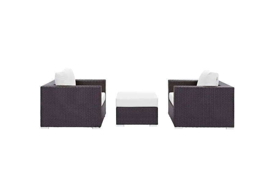 Convene 3 Piece Outdoor Patio Sofa Set