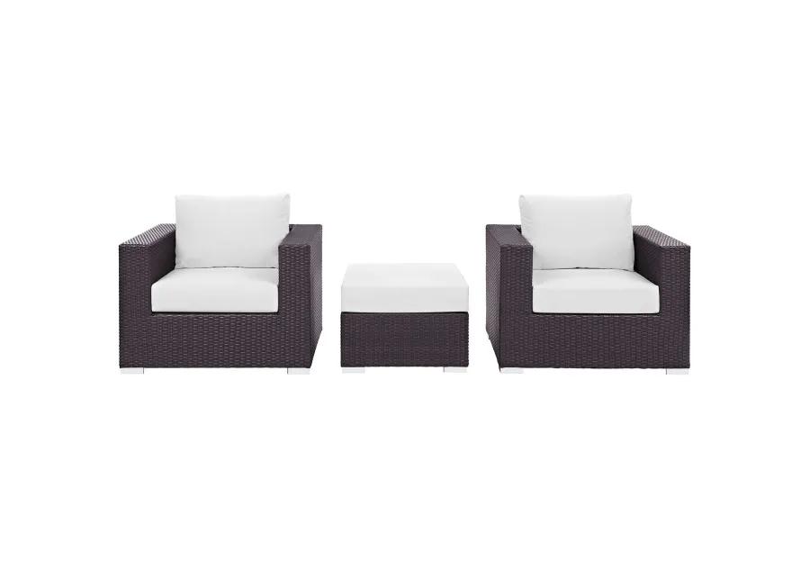 Convene 3 Piece Outdoor Patio Sofa Set