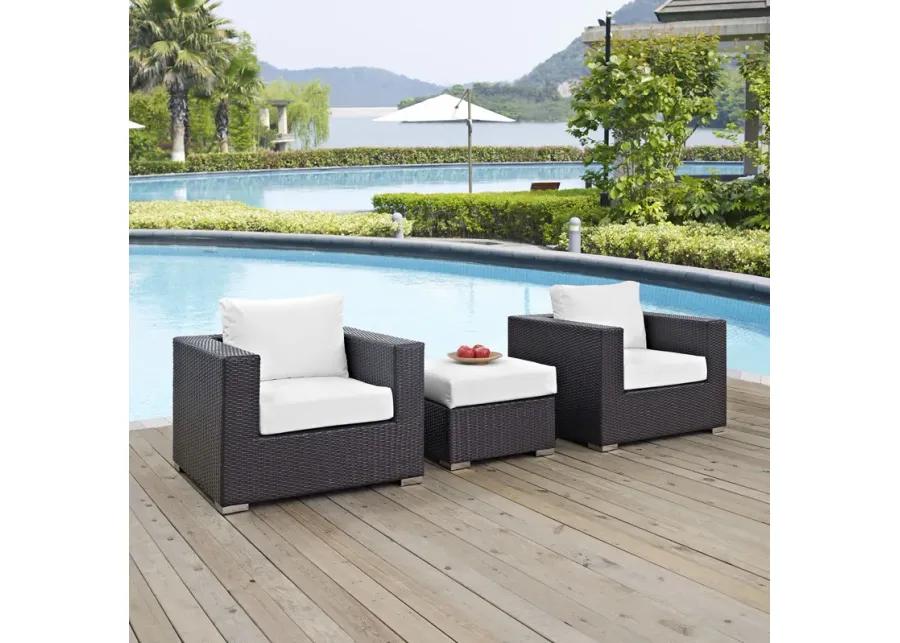 Convene 3 Piece Outdoor Patio Sofa Set