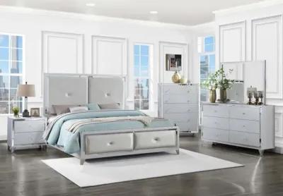 Larue 6-drawer Dresser Silver