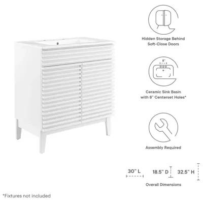 Render 30" Bathroom Vanity Cabinet