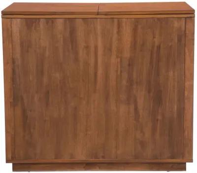 Linea Bar Cabinet Walnut