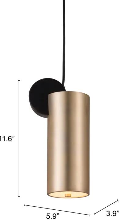 Martiza Ceiling Lamp Gold & Black