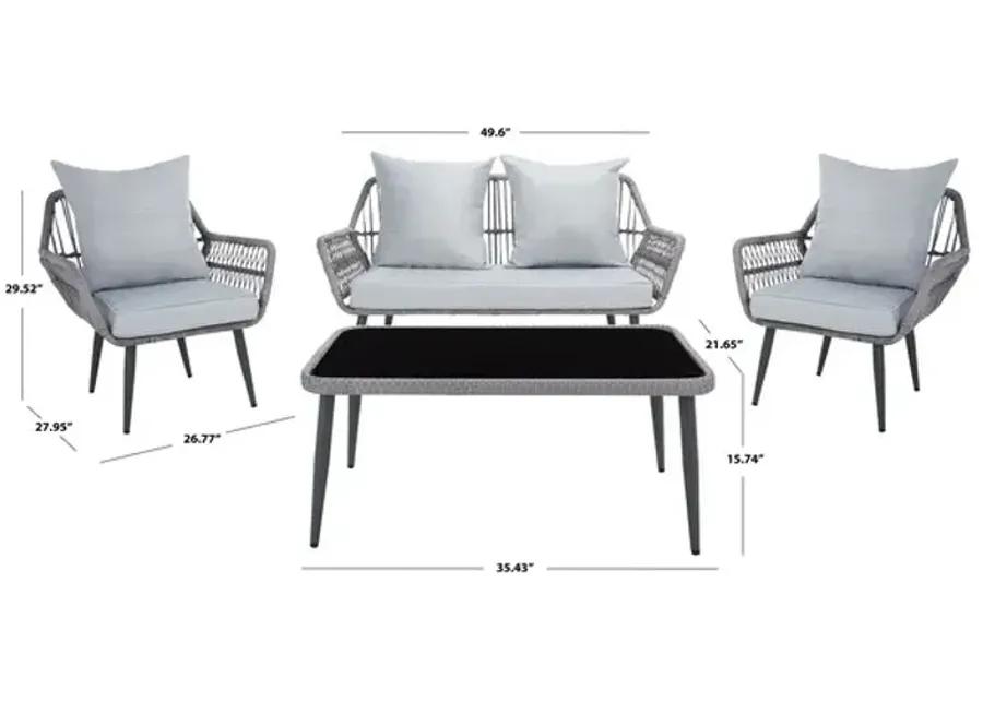 Elsbeth 4-Piece Living Set