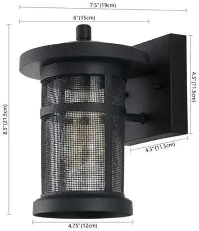 OSPREY OUTDOOR WALL SCONCE/BLACK - Set of 2