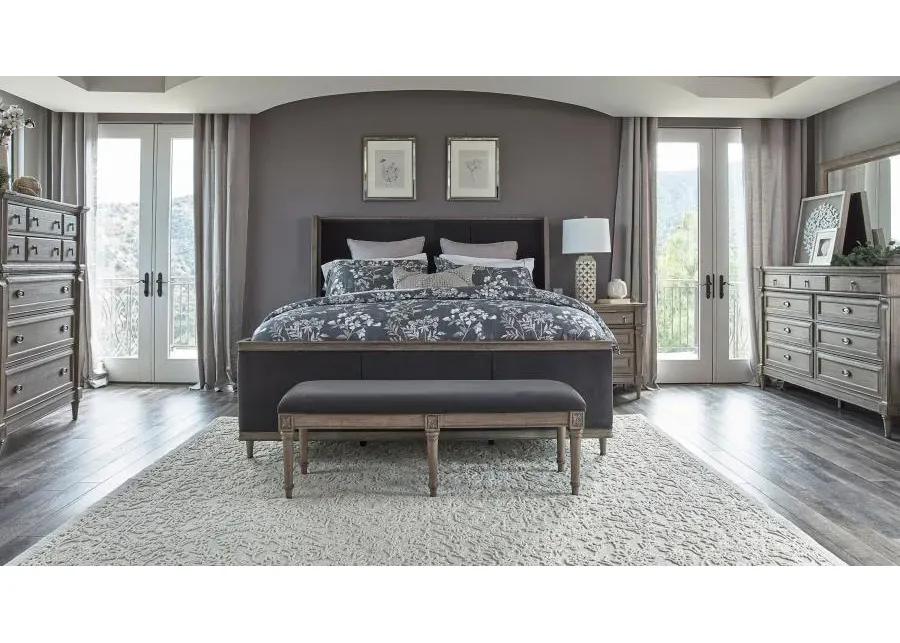 Alderwood 5-piece California King Bedroom Set French Grey