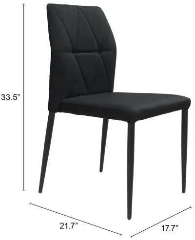 Revolution Dining Chair (Set of 4) Black