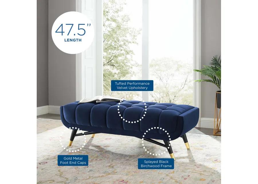 Adept 47.5" Performance Velvet Bench