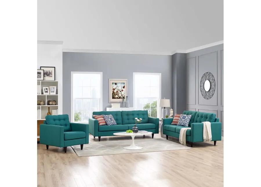 Empress Sofa, Loveseat and Armchair Set of 3