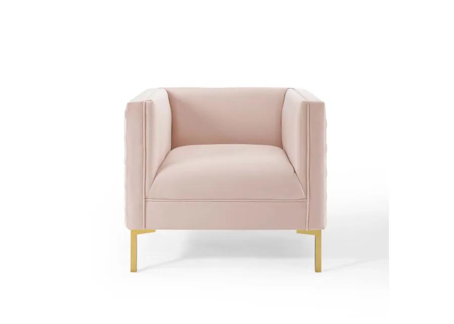 Resonate Performance Velvet Armchair