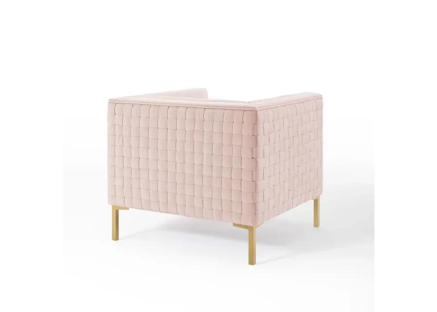 Resonate Performance Velvet Armchair