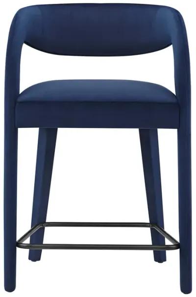 Pinnacle Performance Velvet Counter Stool Set of Two