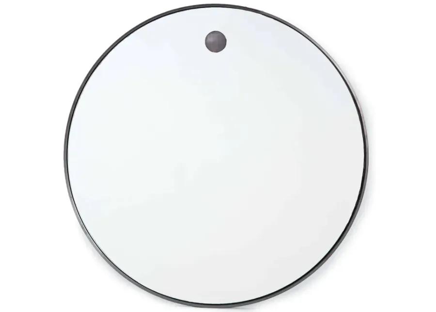 Hanging Circular Mirror (Steel)