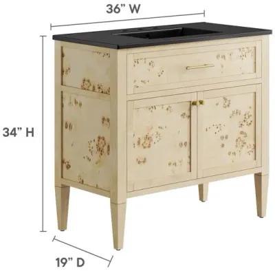 Elysian 36" Wood Bathroom Vanity