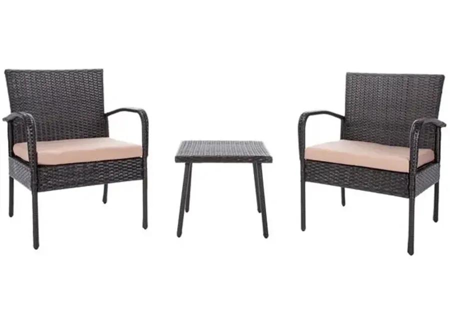 Moore 3 Piece Outdoor Lounge Set