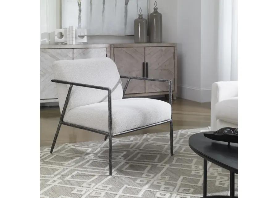 Brisbane Light Gray Accent Chair